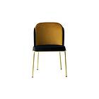 Dorellez Matstol 4-Pack Sort/Guld 974NMB1172