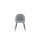 Venture Home Foyos Matstol Grey/Svart 15033-885