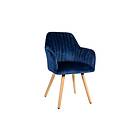 Ariel Chair Blue/Trä 26503