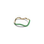 Enamel Copenhagen Sway Ring Grass 52 Green