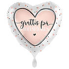 Grattis På Födelsedagen Ballong Heart Birthday