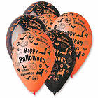 Happy Halloween Ballonger 100-Pack