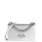 Love Moschino Heart Chain Crossover väska silver