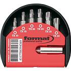 Format Bitssats Torx T10-40 7 delar