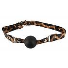 Silicone Gag Ball Leopard Frenzy