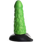 Creature Cocks Radioactive Reptile Thick Scaly Silicone Dildo