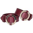 Halo Wrist or Ankle Cuffs (Färg: Burgundy)