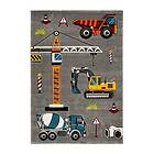 KM Carpets Atlas Byggare Matta Multi 140x200