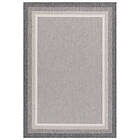 KM Carpets Havanna Frame Matta Silver 160x230