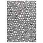 KM Carpets Havanna Romb Matta Silver 200x290