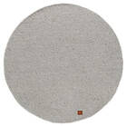 KM Carpets Skagen Ullmatta Rund Silver 300