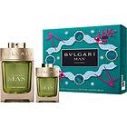 BVLGARI Herrdofter Man Wood Essence Presentset edp Spray 100ml edp Travel Spray 15ml 1 Stk.