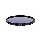 JJC 52mm Variabelt ND-filter ND2-ND400 Multicoating Neutral Density filter Kamerafilter