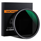 K&F 77mm Justerbart ND-Filter ND8-ND2000 3-11 Stop