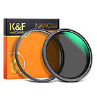 K&F Magnetisk variabelt ND-filter ND2-ND32 1-5 stopp