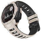 Kamda Silikonarmband för Garmin Instinct/Instinct Esports 22mm Beige &