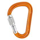 Petzl Attache Screw Lock Snap Hook Orange,Silver