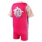 Speedo Learn To Swim Character Printed Floatsuit Rosa 24 Months-3 Years