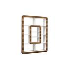Hovdane Bokhylla 109 cm Hvit/Brun 845HCT3623