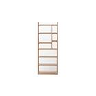 Bokhylla 175x63 cm Natur/Vit 479ADR1140