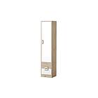 Klacksberg Hylla 40x40x190 cm Beige/Vit