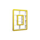 Hovdane Bokhylla 109 cm Hvit/Gul 845HCT3624