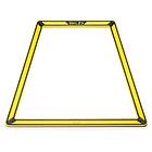 SKLZ Agility Trainer With Trapezois Design 10 Units Gul