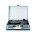 Classic PHONO Suitcase turntable with BT and built-in speakers Blue