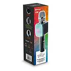 Bigben Interactive Party Karaoke Microphone with LED Bluetooth Black