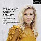 Amalie Stalheim & Christian Ihle Hadland Stravinsky/Poulenc/Debussy: Works For Cello And Piano CD