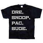 Dre, Snoop, Pac & Suge T-Shirt (Herr)