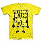 Yellow Is The New Black T-Shirt (Herr)