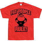 Fat People Rule! T-Shirt (Herr)