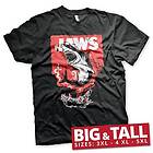 Jaws Shark Smoke Big & Tall T-Shirt (Herr)
