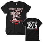 Jaws Bigger Boat T-Shirt (Herr)