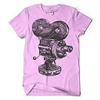 Movie Camera Sketch T-Shirt (Herr)