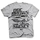 Doc Brown Time Travel Agency T-Shirt (Herr)