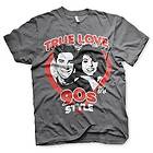 Saved By The Bell True Love 90´s Style T-Shirt (Herr)