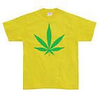 Cannabis Leaf T-Shirt (Herr)