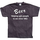 Beer, helping people.... T-Shirt (Herr)