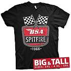 BSA Spitfire 1966 Big & Tall T-Shirt (Herr)