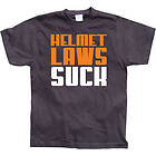 Helmet Laws Suck T-Shirt (Herr)