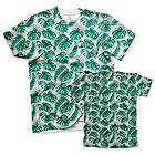 Green Leaf Tropical T-Shirt (Herr)