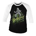 Beetlejuice Baseball 3/4 Sleeve Tee, Long Sleeve T-Shirt (Herr) (Herr)