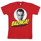 Bazinga Sheldons Head T-Shirt (Herr)