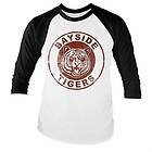 Bayside Tigers Washed Logo Baseball Long Sleeve Tee, Long Sleeve T-Shirt (Herr)