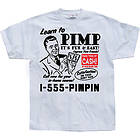 Learn To Pimp T-Shirt (Herr)