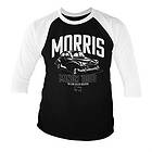 Morris Minor 1000 Baseball 3/4 Sleeve Tee, Long Sleeve T-Shirt (Herr)