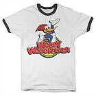 Woody Woodpecker Classic Logo Ringer Tee T-Shirt (Herr)