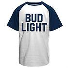 Bud Light Varsity Baseball T-Shirt (Herr)